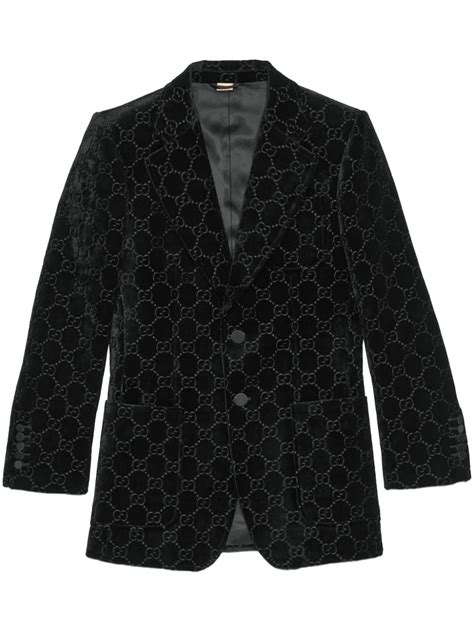 Gucci GG Jacquard Blazer 